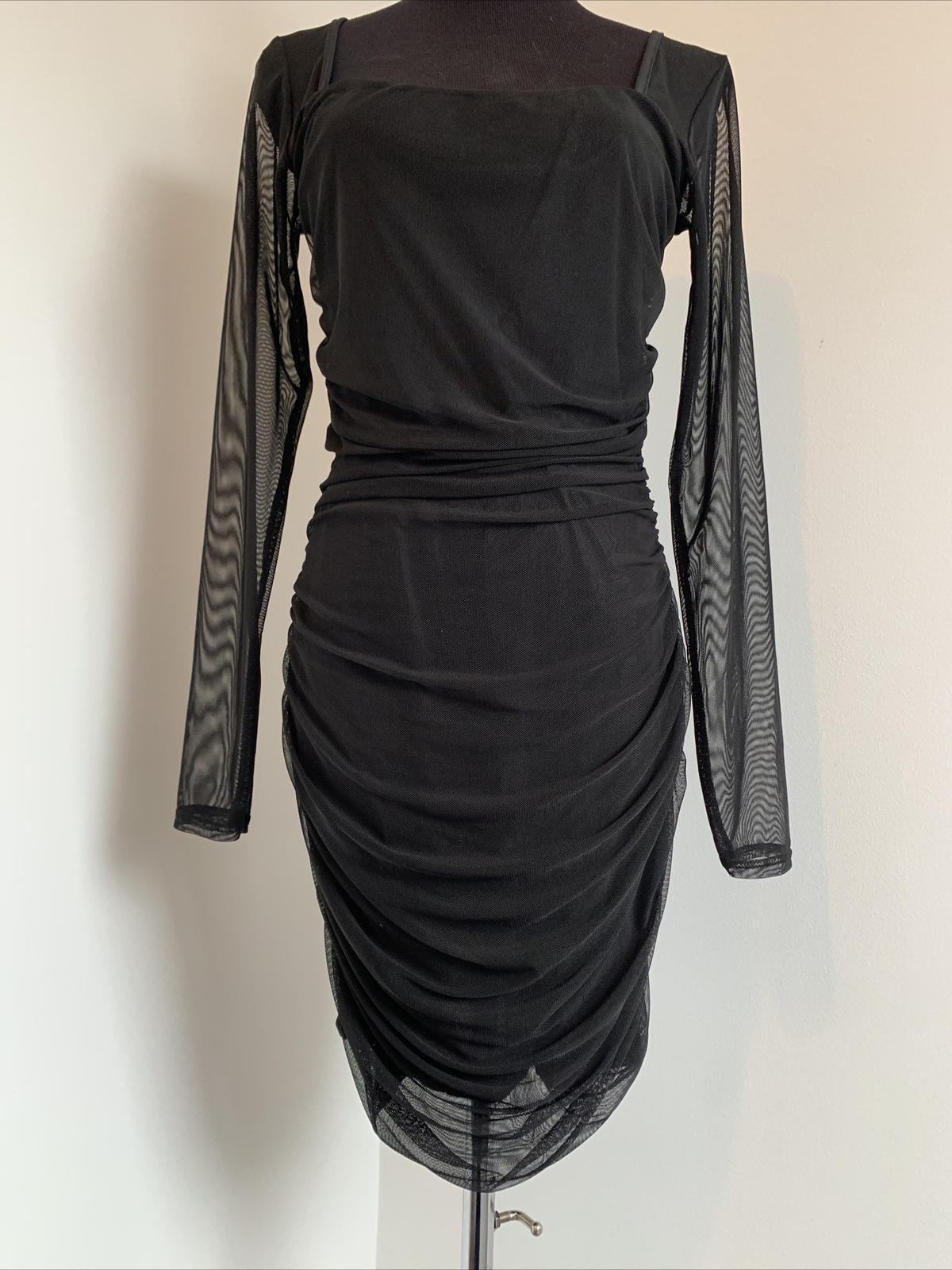 black dress size 12 long sleeves eBay