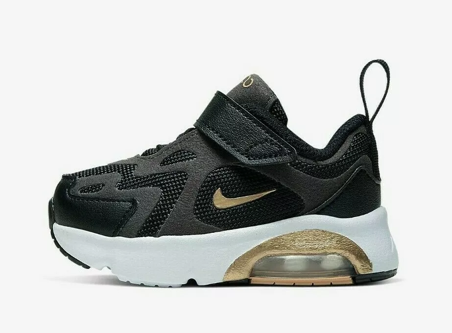 Nike air max 200 clearance white/black/multi toddler kids' shoe