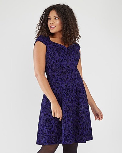 Joe Browns Effortlessly Sexy Dress Blue 