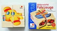 PUZZLE en cubes BOIS pour petit enfant 2 ans+ SELECTA Spielzeug Véhicules 🩵