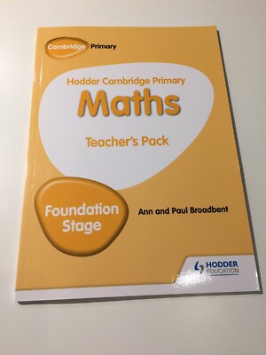 Hodder Cambridge Primary Maths Teacher's Pack Foundation Stage