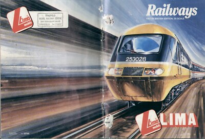 LIMA Railways 1987/88 British edition OO scale E cc catalogue