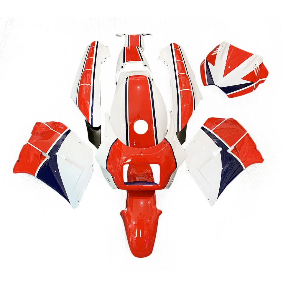 Carrocería de plástico ABS para Yamaha RZV 500 / RD 500 1985 1986 1987 carenados kit de carrocería Foto 4 de 4