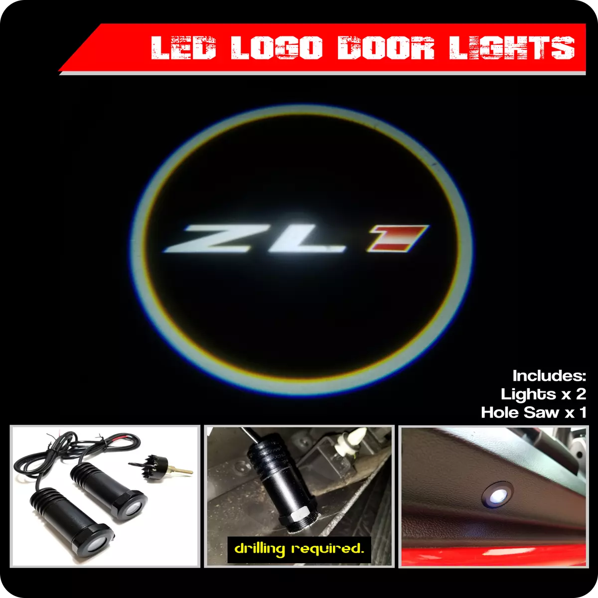 Camaro door 2024 projector lights