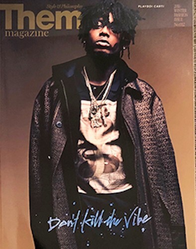 PLAYBOI CARTI JAYBO MONK Them magazine Decembere 2016 Japanese Fashion Magazine - Picture 1 of 10