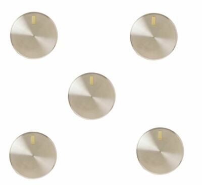 Knob Compatible with GE Range ZGU385NSM5SS ZGU385NSM1SS ZGU385LSM1SS ( 5 PCs )