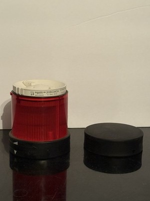 Schneider Electric XVBC34CA Illuminated Red Lens Used