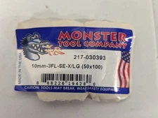 Monster Tool 10mm  3FL Square End 50 mm Length of Cut Endmill -- Solid Carbide