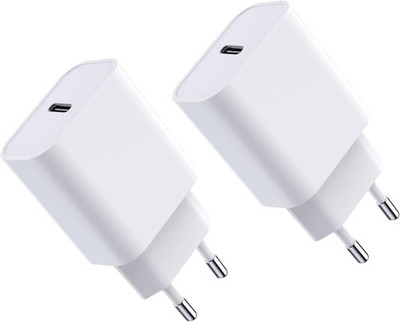 20W USB C Adapter USB C Ladegerät kompatibel mit i Phone 17/16/15/14/13 2 Pack
