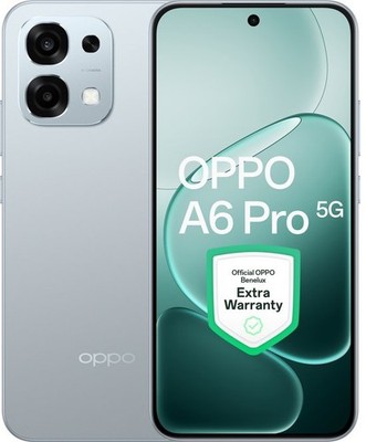 OPPO A6 Pro 5G 8+256GB Lunar Titanium - Extra-Garantie