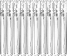 Mini Spray Bottle, 10 Pack 10Ml Plastic Spray Bottle, Fine Mist Refillable Perfu