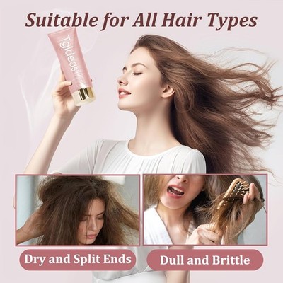 Tgideas Smooth and Moisturizing Keratin Hair Mask for Dry and Damaged Hair Repai