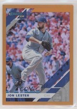 2019 Panini Donruss Holo Orange Jon Lester #108 0c2