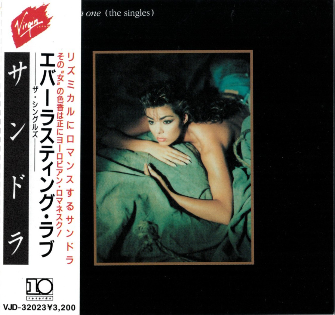 SANDRA - Ten On One (The Singles) - CD [MINT] 1987 VJD-32023 JAPAN w/OBI