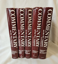 Scarce! Whedon's Bible NT Commentary 5 Vol HC Set 1977c. Schmul Publishers Good+