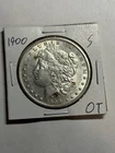1900 S Morgan Silver Dollar Nice AU Better Date San Francisco Mint