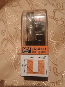 CMT 3" Solid Carbide Z2 Downcut Spiral Bit 2 Edge 1/2" Shank RH 192.505.11 