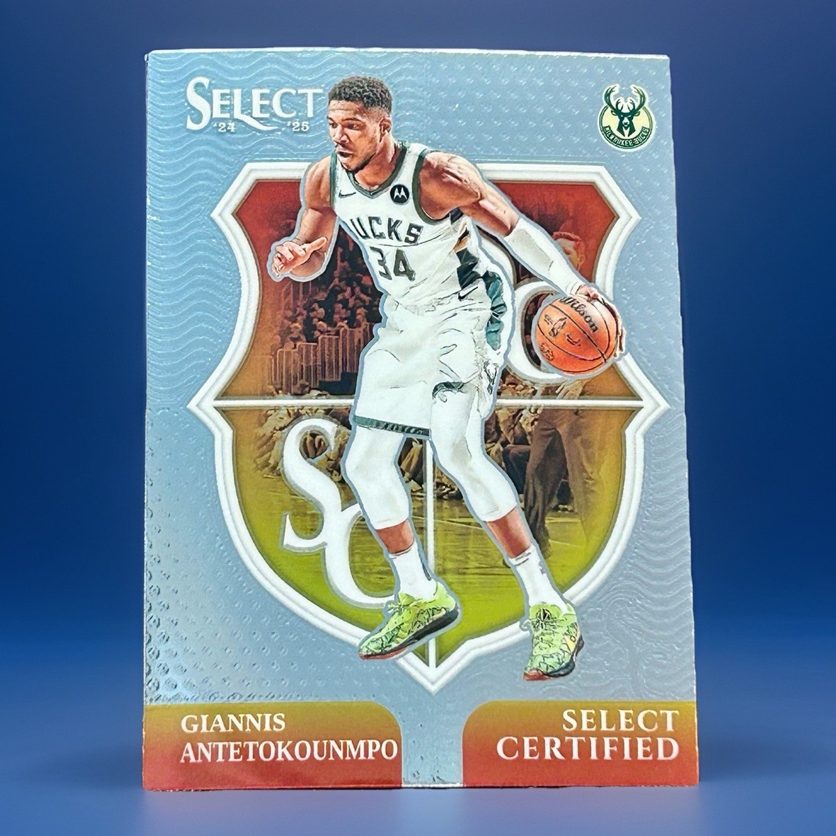 panini SELECT GIANNIS ANTETOKOUNMPO 2年目 2024-25 PANINI SELECT GIANNIS ANTETOKOUNMPO LODESTARS BASE