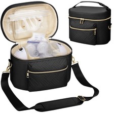 Wearable Breast Pump Bag with Willow/Elvie/Medela/Momcozy, Portable Pumps Car...