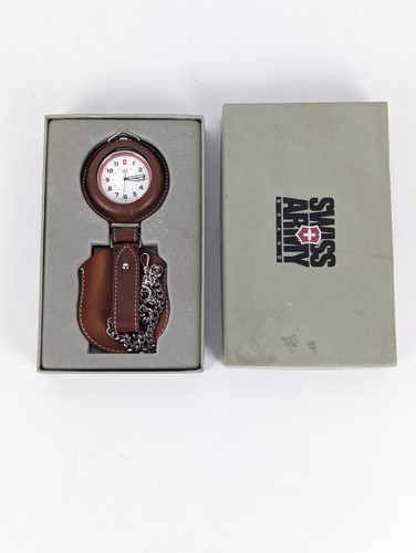 Swiss Army Brand Marlboro Unlimited II Pocket Watch Near Mint in Box