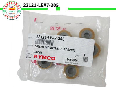 For Kymco 22121-LEA7-305 Roller Weights Downtown, People Kawasaki 300... x8 PCS