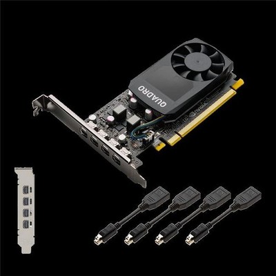 Nvidia Quadro P620 4x Mini DisplayPort 2GB PCIE Graphics Card HIGH Low Profile