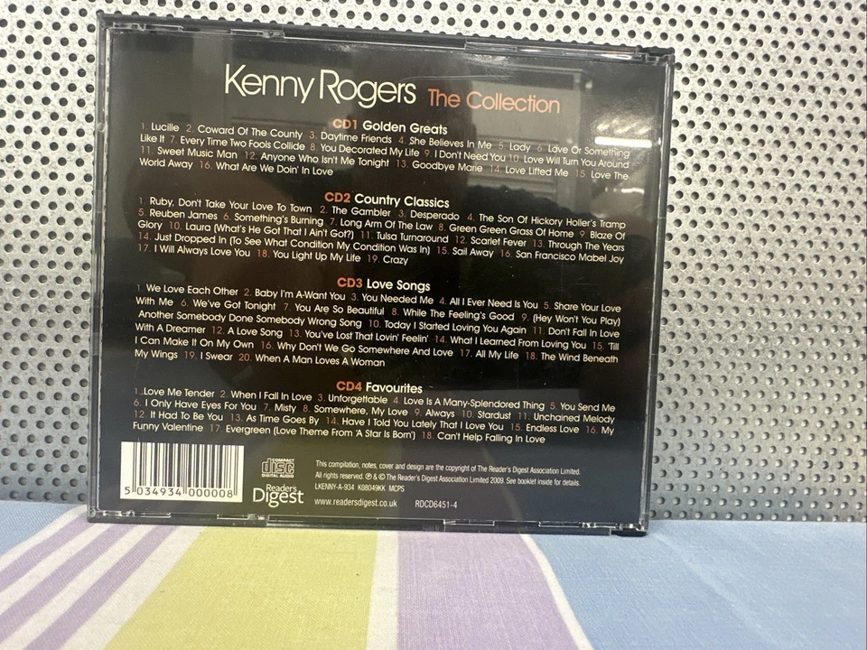 Kenny Rogers The Collection Readers Digest 4 CD box Set Foto 3 de 4