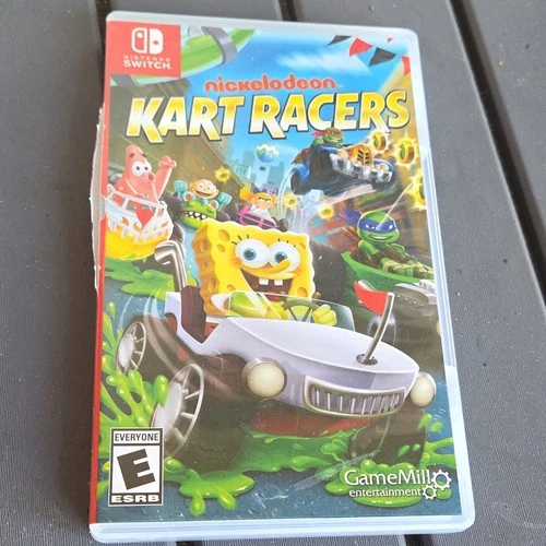 Nickelodeon Kart Racers Nintendo Switch Racing Game Multiplayer, Customizable