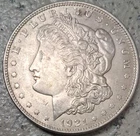 1881 S BU GEM+ MORGAN SILVER DOLLAR - SPESTACULAR LT TONED - - E