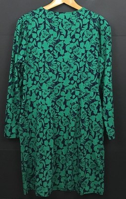 NEW BODEN Penelope Jersey Dress Green Floral Cotton Size 12 | eBay