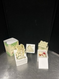 Dept 56 Snowbabies Lot “Trust Me Wear This" “Christmas Splendor”