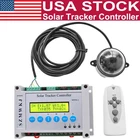 Electronic Dual Axis Solar Panel Sunlight Tracking System Tracker LCD Controller