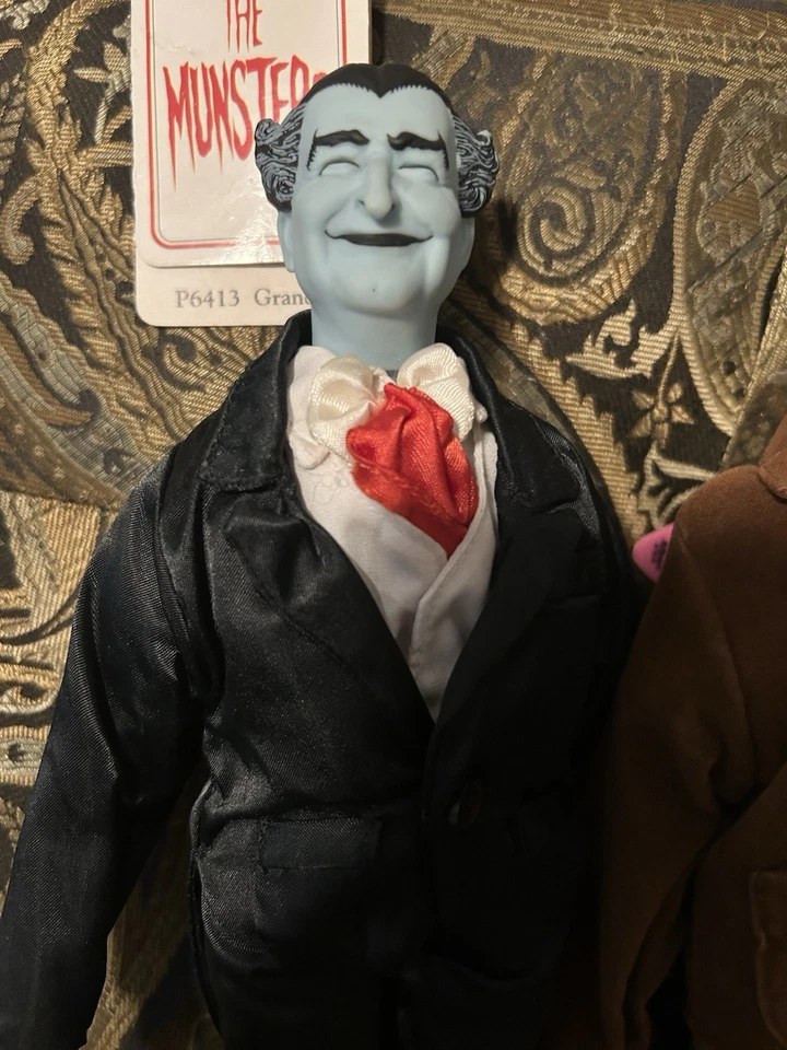 Vintage HERMAN MUNSTER And Grandpa Munster Hamilton Dolls With Tags - Image 3 of 4
