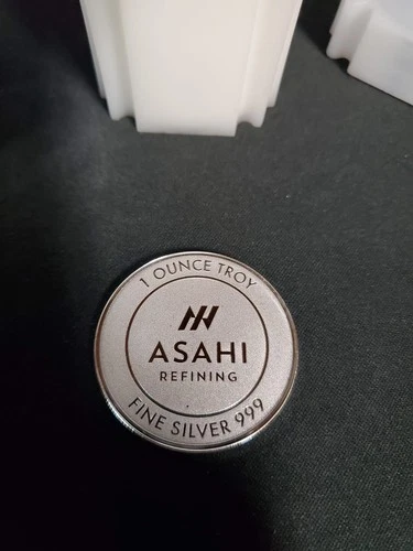 ROLL OF 20,  1 Oz ASAHI REFINING .999 FINE SILVER ROUNDS