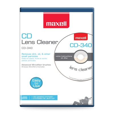 Pro 190048 CD-340 Laser Lens Cleaner - Safe & Effective CD Player & Game Station