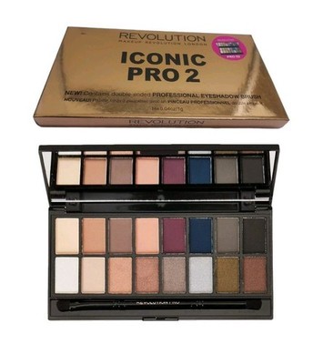 3x Revolution Iconic Pro 2 Lidschatten Palette - Neu - Originalverpackt 