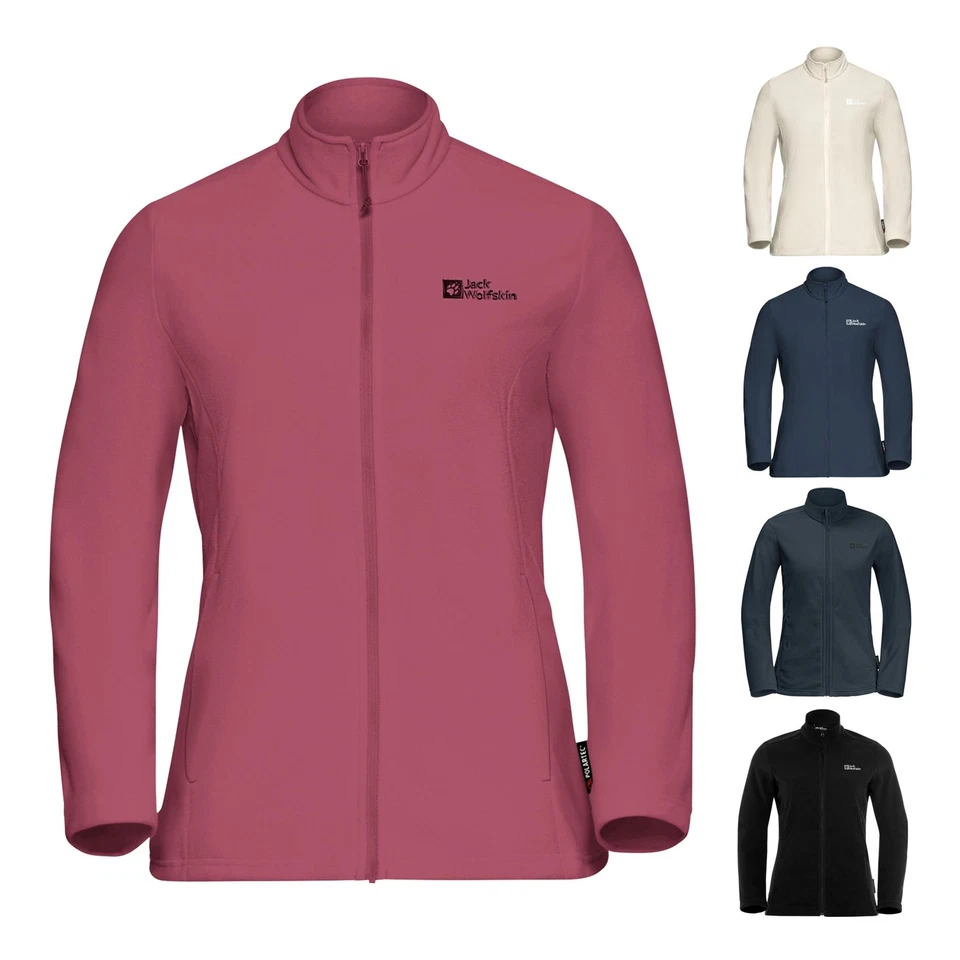 Jack Wolfskin Damen Jacke Midlayerjacke Fleecejacke Taunus FZ W