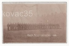 BOOTLE BOROUGH POLICE, 1909 INSPECTION, RPPC Real Photo - Lancashire/ Merseyside
