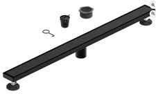 36-Inch Linear Shower Floor Drain, Stainless Steel Bathroom Floor Drains, Rectan