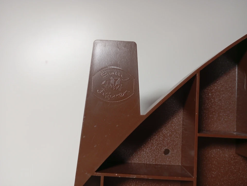 Schlümpfe Setzkasten braun für Bully - Figuren Bully's Setzkastenhaus W. Germany - Bild 2 von 4