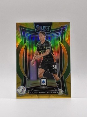 2024-25 Panini Select Serie A Terrace Magnus Kofod Andersen #87 Gold Prizm /10
