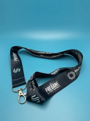 Seattle Kraken - 2026 Pregame At The Armory Lanyard - WaFd Bank - NEW