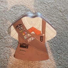 2020 Limited Edition Brownie Girl Scout Cookie Tin Metal Container Brown Uniform