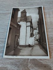 GENUINE EARLY 20TH C POSTCARD OF OLD LOOE, CORNWALL.