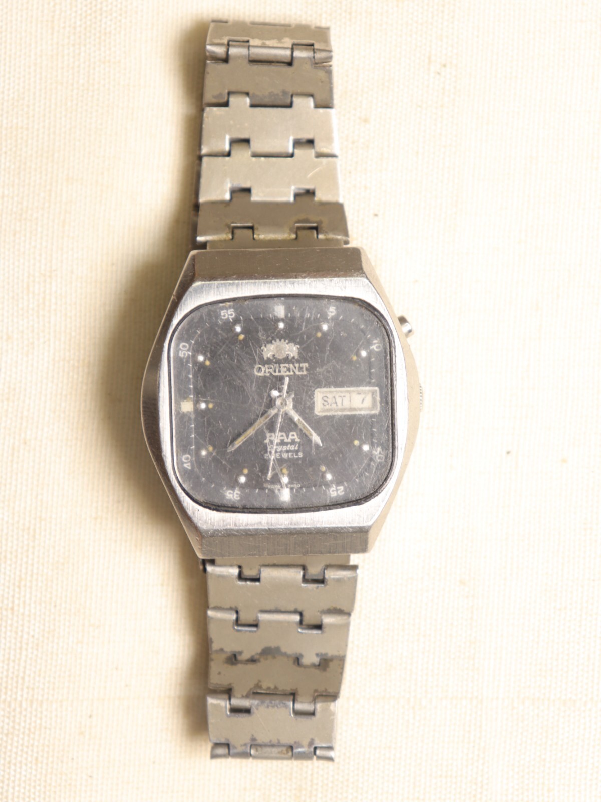 Vintage Orient AAA Crystal Automatic 0S469C734, T… - image 4