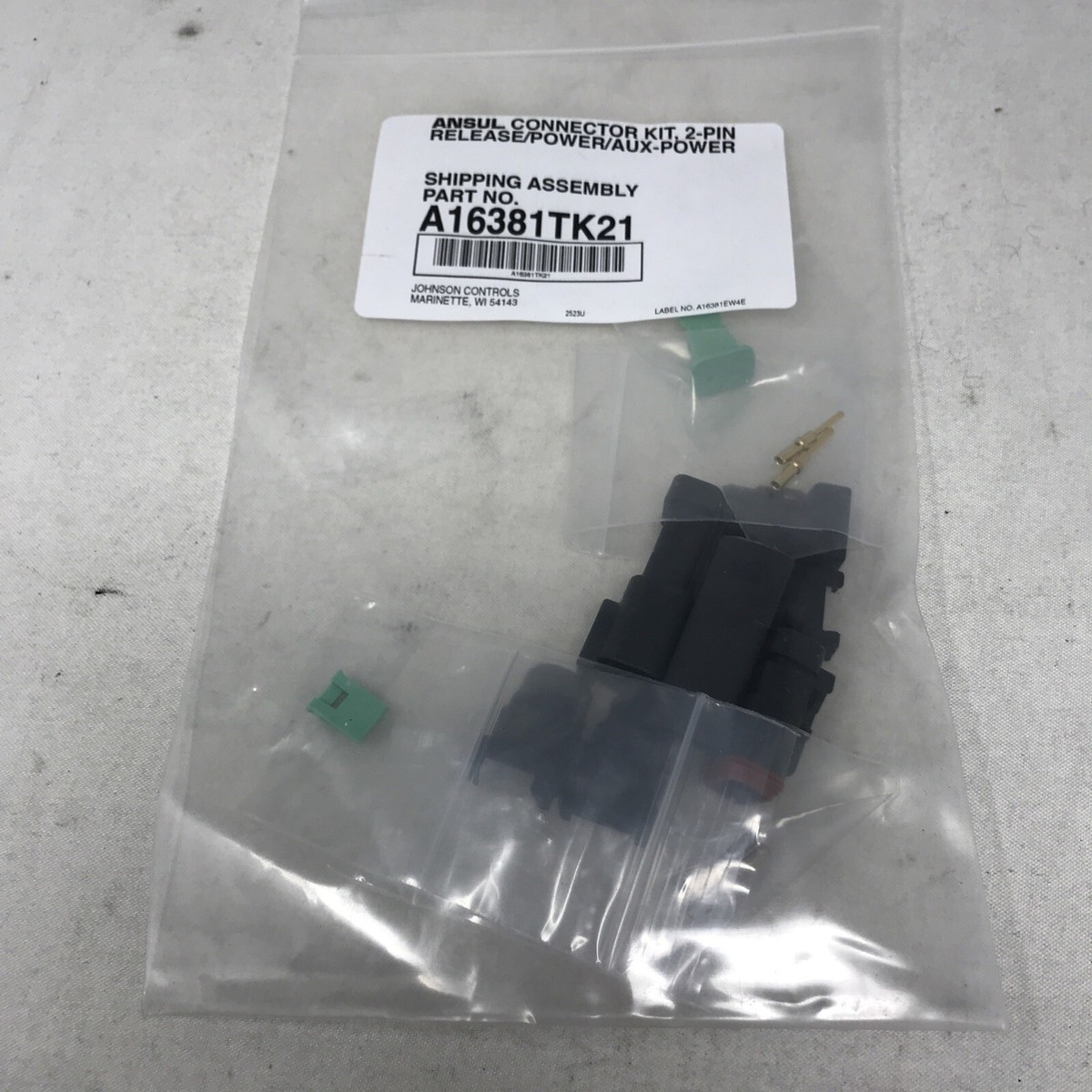 ANSUL Connector Kit, 2-Pin Release/Power/Aux-Power A16381TK21 | eBay
