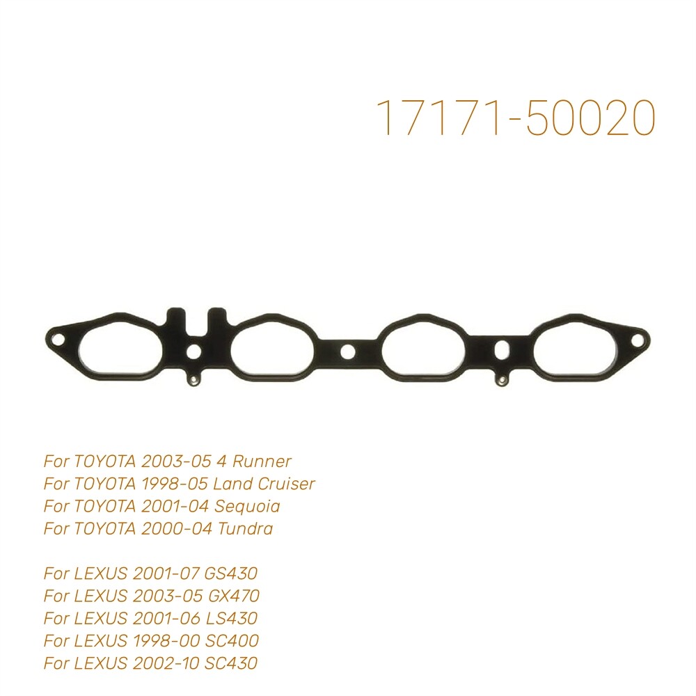 1Set Engine INTAKE MANIFOLD GASKET FOR TOYOTA LEXUS GS430 LS400 SC400