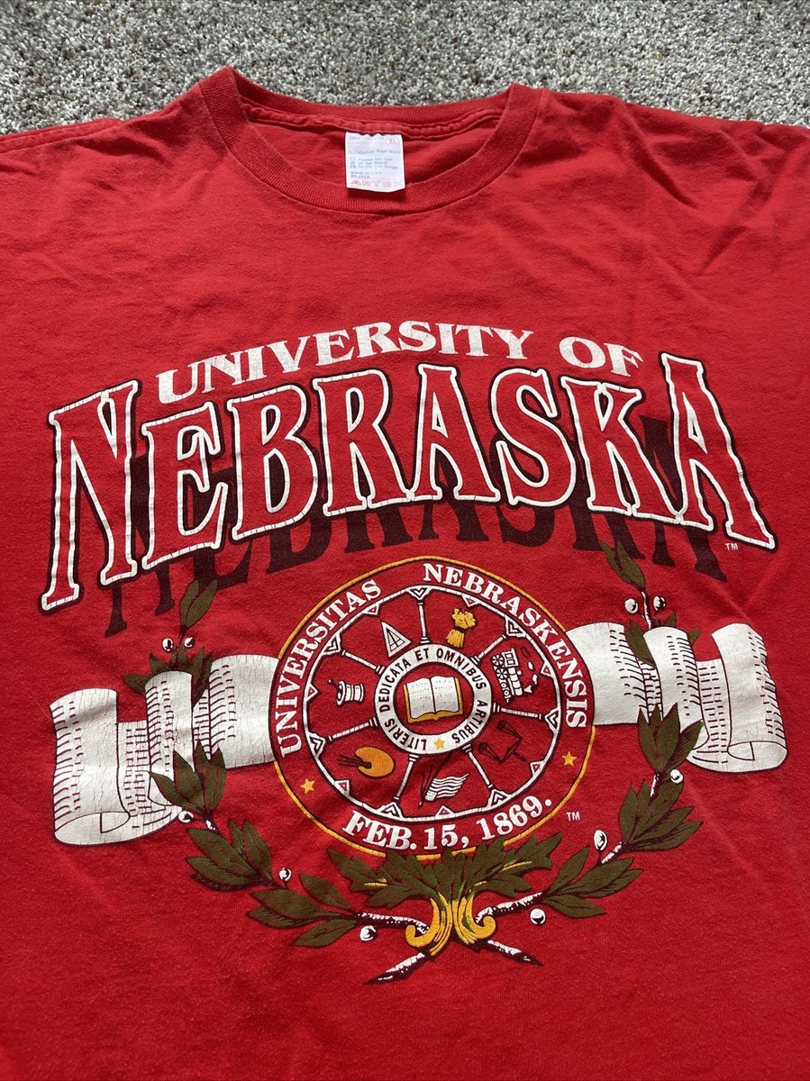 Vintage 90's Men's XL University of Nebraska Cornhuskers Huskers T