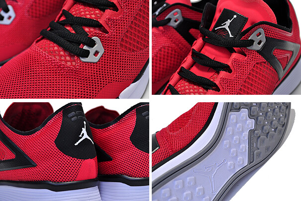 Jordan 89 Racer Toro Bravo Running Shoes Nike Air Jordan 89 Racer TORO Bravo Fire Red Black White 4  main image 3