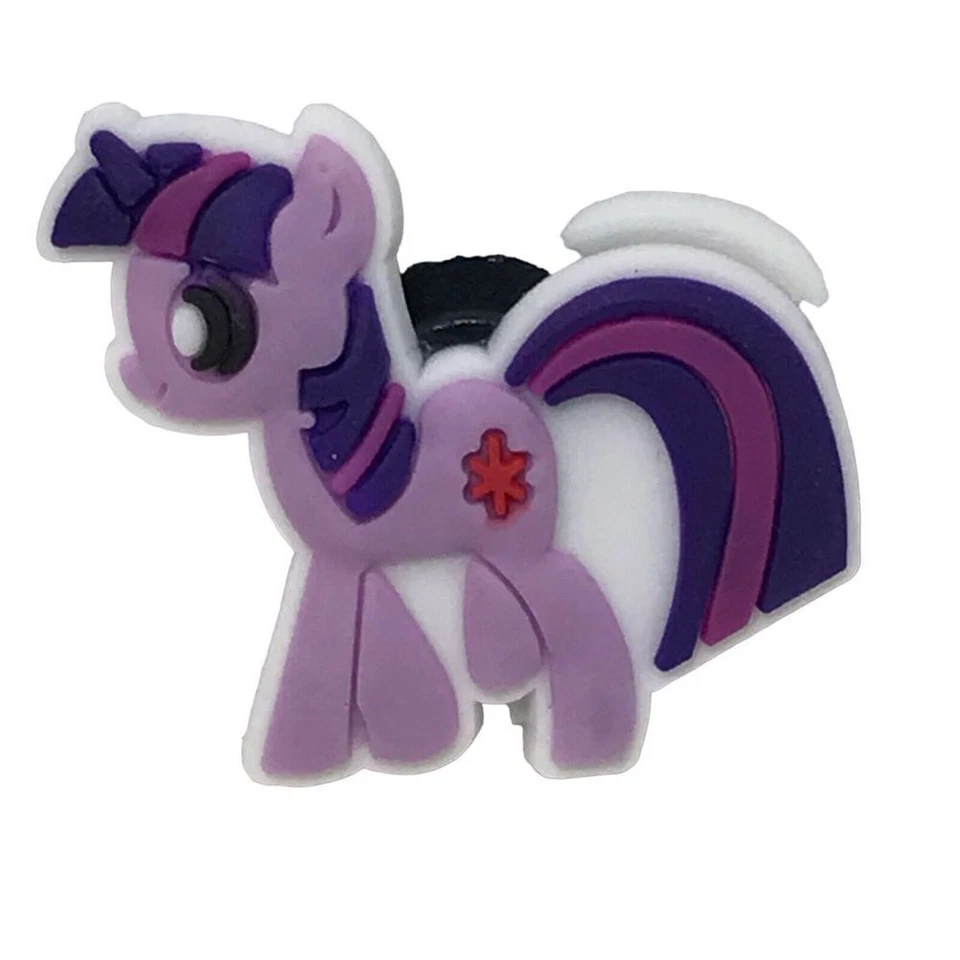 New My little Pony 5 Shoe Charms sandal Jewlry Foam clog pvc wristband bracelet - Image 3 of 4